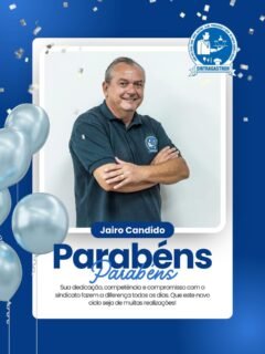 Parabéns @candido5911 🎉🎈Sua dedicação, competência e compromisso com o sindicato fazem a diferença todos os dias.Que este novo ciclo seja de muitas realizações! ❤️