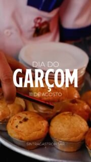 11 AGOSTO | DIA DO GARÇOM 😊Hoje é dia de homenagear quem faz da hospitalidade uma profissão e transforma cada atendimento em uma experiência especial.O Sintragastro parabeniza todos os garçons e garçonetes pela dedicação, profissionalismo e pelo papel fundamental que desempenham diariamente no setor de gastronomia e hospitalidade.Mais do que servir, vocês acolhem, cuidam e fazem a diferença. Nosso respeito e reconhecimento a cada profissional da categoria.Parabéns pelo seu dia! Vocês são a razão da nossa luta e do nosso trabalho.