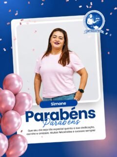 Parabéns Simone 🎉🎈Sua dedicação, competência e compromisso com o sindicato fazem a diferença todos os dias.Que este novo ciclo seja de muitas realizações! ❤️